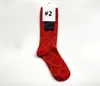 Designer Socks Luksusowe męskie damskie skarpetki Classic Gu liter komfortowy modny ruch flash Stocking232s