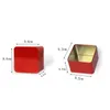 Mini Metal Storage Box Square Iron Tin Boxes Candy Chocolate Gift Soap Small Things Sundries Packaing