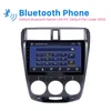 Auto DVD Multimedia-speler voor 2006-2013 Honda City Android 10.0 API 29 Radio met GPS USB WIFI OBD2 SWC Stereo