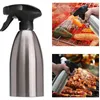 1 pièce outil de cuisine pompe vaporisateur bouteille huileur Pot Barbecue cuisson cuisinière Olive acier inoxydable 210423266H