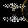 ASNORA High quality zirconia hair comb bridal jewelry headdress wedding hair accessories beauty salon accessories X0625