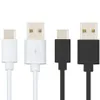 Partihandel 1A Universal USB till typ C-mobiltelefonkablar Typ-C laddningskabel för Android Mobiltelefoner Laddningssladd 1m 100 cm DHL FedEx Ups gratis frakt