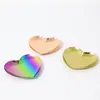 Heart Shape Mini Portable Herb Grinder Smoking Pipe Handroller Plate Rolling Storage Tray Innovative Design Machine Tool LYX66