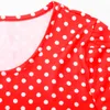 Sukienka Damska Ciężarna Pielęgniarstwo Dziecko Maternity Joint Polka Dot Drukowanie Outwear Dress Robe Femme Odzież dla kobiet w ciąży Q0713