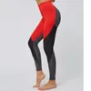 2021 Modesport Laufende Hosen Fitness Gym Gitgings Hohe Taille Workout Frauen Sexy Hohl Mesh Yoga Sportswear