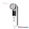 Draagbare 7 LED Photon Lights Home Skin Care Devices Rimpel Remover Facial Microcurrent Beauty Massager voor alle huidtypes
