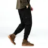Mens Ankle Legth Pants Camouflage Hip Hop Streetwear Jogger Male Trousers Large Sizes 6xl 5xl 7XL Fashion Black Cargo Camo Pants 210518