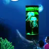 Bokljus Fenglaiyi Jellyfish Tank Marine World Swimming Mood Light LED Colorful Aquarium Night Children's Lamp Decorative285h