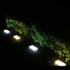 4x8 tum Solar Paver Lights LED Brick Light Vattentät Solar Underground Inground Lighting Solar Pathway Walkway Lights