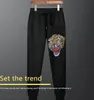 Men's Calças de Inverno Drill Sweatpants Sportswear Plus Size M-4XL