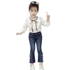 Girls Clothes Blouse + Jeans est Clothing Casual Style Children's Costume 6 8 10 12 14 210528