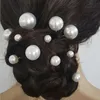 Horquillas en forma de U para mujer, pinzas para el pelo de perlas para boda, horquilla de aleación para joyería nupcial, accesorios para Tiara, herramientas de diseño de peinado