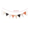 Decoratieve objecten Figurines Noordse handgeweven slingers slinger deel-y B-anner tent bed mat baby shower bunting ornament kinderkamer hangende muur dec