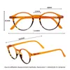 MEESHOW Blue blocking Reading Men wome Stylish glasses Fashion X'mas gift for Lover round blue light Lensreaders