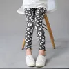 Leggings per ragazze estive Collant con stampa per bambini Pantaloni skinny Pantaloni per bambini con stampa di fiori Pantaloni a matita 3-11 anni M3937