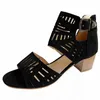 Drop Women Sandals High Heel Fashion Shoes Woman Sandalias Mujer Summer Ladies Plus Size 35-431511984