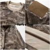 ReFire Gear Summer Chemise de camouflage tactique Hommes Combat de l'armée à séchage rapide - Casual Respirant Camo O Cou Militaire 210716