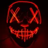 Halloween Mask a mené Light Up Funny Masks The Purge Election Year Great Festival Cosplay Costume Party Products Whole9008394