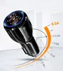 Dual USB QC3.0 Adapter 12V 3.1a för Android Cell Phone Car Charger