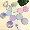 Liquid Bling Glitter Quicksand Portable Folding Mirror 5 Colors Double Sided Foldable Pocket Mirrors