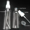 Garrafa de pulverizador de perfume Pequena lata de rega e transparente Pet Fine Mist Cosmetics Parfum Toner 10/15/20 / 30/40/50/60 / 80 / 100ml