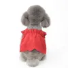 Vestido de noiva gato de verão animal de estimação roupas saia filhote de cachorro vestidos yorkshire shih tzu schnauzer caniche bichon cão traje