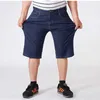 Mannen Shorts Denim Hoge Taille Zomer Korte Jeans Losse Masculino Mens Homme ExtraSte Big Plus Maat 48 50 52 54 56 Bermuda 210629