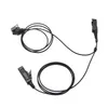 Headset XQF e microfone de vigilância, fone de ouvido de tubo PTT, para veículo a motor, DP2400 e XYR P6620 MTP3250, MTP3200, rádio de trilha dupla e