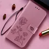 Flower Phone Case för Samsung Galaxy A03 Core A13 4G 5G A22 A32 A33 A41 A42 A50 A52 A53 Flip Leather Stand Book Cover Back Etui6370252