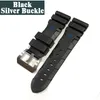 26mmWatch Band For Panerai SUBMERSIBLE PAM 441 359 Soft Silicone Rubber Men Strap Accessories Bracelet233D