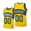 City Earned Edition Custom Gedrukt Allen 34 Ray Durant 35 Kevin Kemp 40 Shawn Schrempf 11 Detlef Payton 20 Gary Basketball Jerseys Mannen Dames Kids