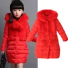 Padded Winter Girls Jacket For Coat Kids Hooded Warm Outerwear Clothes Children 4 5 8 10 11 12 Year 211011
