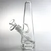 Vintage Pulsar 8inch Glass Bong Water smoking hookah pipe 18mm female Joint Bubbler Heady Oil Dab Rigs with color bowl