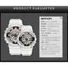 Moda impermeable relojes deportivo correa transparente pareja digital hombres mujeres universal reloj reloj Reloj Hombre Homme Wristwatches
