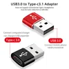 USB-A 3.0 Typ c auf USB-Handy-Adapter männlich Konverter Datenladegerät Konverter für Samsung Huawei Xiaomi Android-Handy