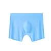 Underpants Men Underwear Boxer Shorts Mens Ice Silk Seamless U Convex Design Very Soft Sexy Male Men's Cueca Homme3523