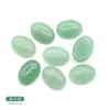 13 * 18mm Flat Back Assorted Loose Stone Ovala Cab Cabochons Pärlor för Smycken Göra Healing Crystal Wholesale