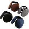 Fashion Unisex Earmuffs Soft Solid Color Hats Men Ears Muffs Creativr Woman Plush Ear Cover Protector Warmers WLL651