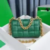 2022 Luxus Frau Mädchen gewebt Kissen Kette Tasche Street Shopping Handtasche italienische Original Wildleder gemacht Modeklassiker heiß