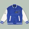 Men's Jackets Hip Hop College Letters Embroidery Baseball Jacket Men 2021 Couple Unisex Patchwork Coat Harajuku Varsity Furry Stars