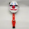 DHL Clown Maschera antigas in silicone Creativo Bong acrilico Pipa da fumo Narghilè Gorgogliatore Tabacco Tubo Accessorio Shisha per la festa di Halloween