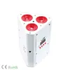 Battery Powered Stage Lighting 3 Head Wireless Uplights 3X18w RGBAW+UV Mini Battery Led Wash Light For Wedding Decoration