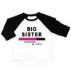 Będę być wielkim bratem / siostrą 2022 dzieci chłopcy dziewczęta z długim rękawem tshirts bracia siatery Rodzina patrząc na shirty Drop Ship G1224