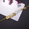 Hohe qualität gold diamant armband designer schmuck luxus brief d mode frauen kette armband womens armbänder lässig armband d2110145hl