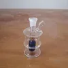 ガラスの水道管のボンビブラー跳ねDABリグのボロシリケートの喫煙アクセサリー透明な色の工芸品煙パイプボウル