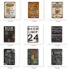 Metal Painting Beer Poster More Than 4000 styles Corona Extra Tin Signs Retro Wall Stickers Decoration Art Plaque Vintage Home Decor Bar Pub Cafe WLL