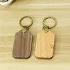 Sätt bilder Telefonremmar Fashion Custom Keychain Personlig KeyRing Blank Keychains Metal Key Ring