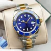 New 40mm Date Miyota 8215 Automatic Mens Watch 116610 116619 Ceramic Bezel Blue Dial Sapphire Glass High Quality Gents Sport Watches 904L Stainless Steel Bracelet