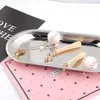 6pcs/lot Baseball and Wooden Stick Sports Charms Fashion Jewelry Earring Bracelets DIY Making Floating Golden Base
