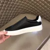 Mode män designer skor 5 färger bekväma botten läder lyxiga herrar fest sport avslappnad sneaker tränare sko med original låda snabb fartyg